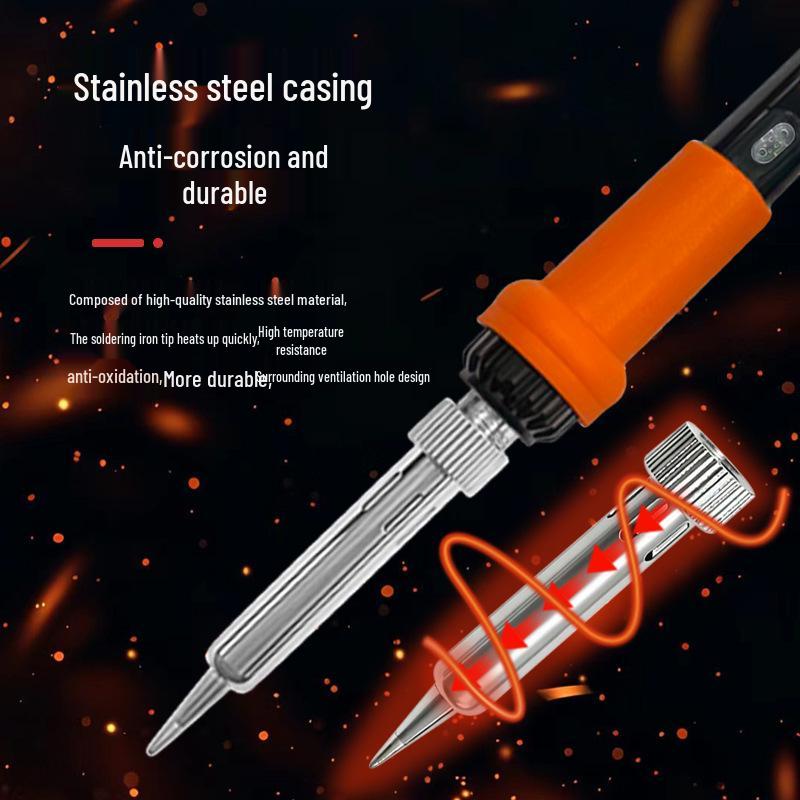 80W Smart Electric Soldering Iron with Digital Display, 220V.