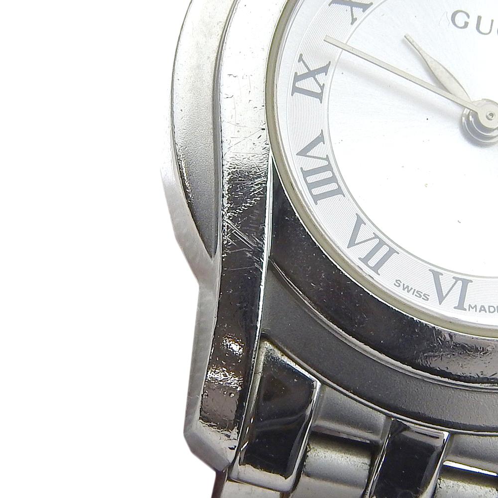 GUCCI Watches 5500L SilverDial Stainless Steel Quartz Analog display Women Used