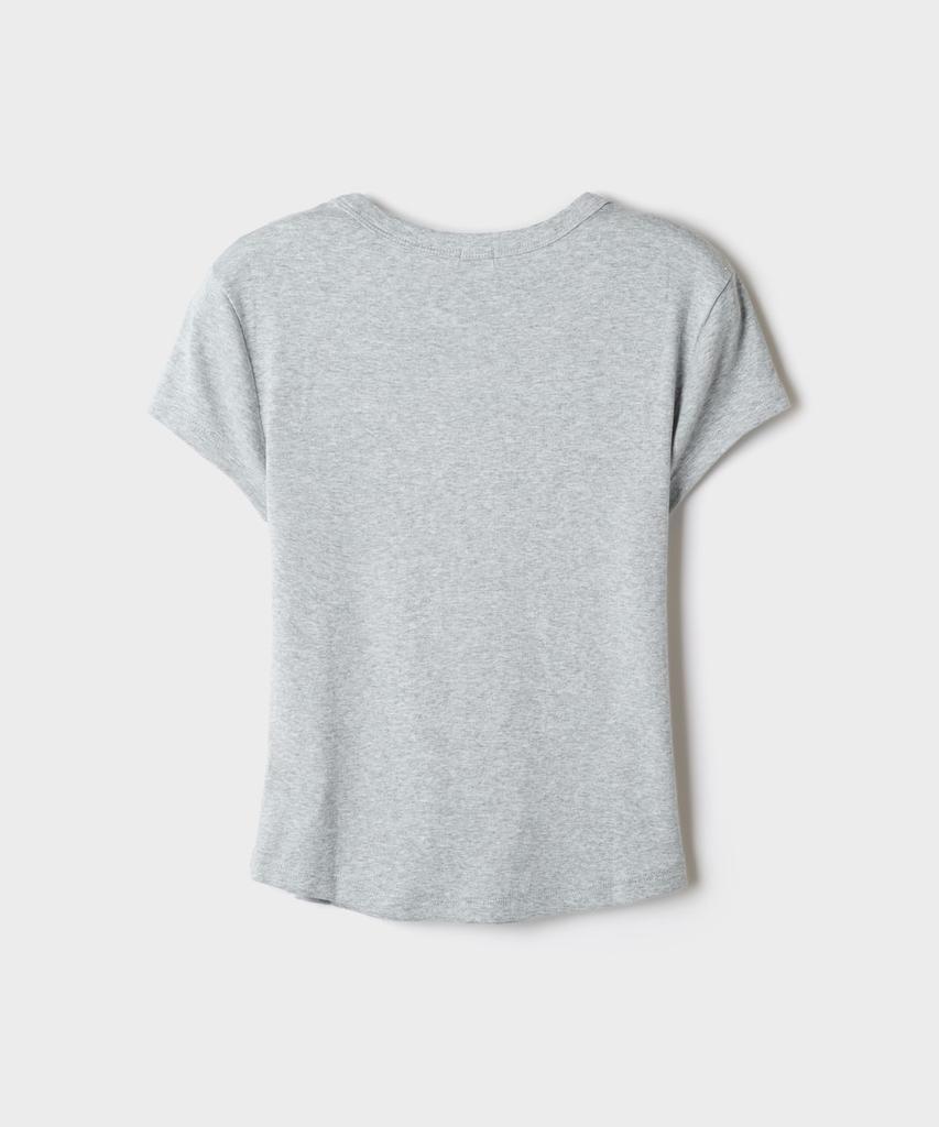 Seupao Glitter Typography Short Sleeve T-Shirt_Sprpg37G63