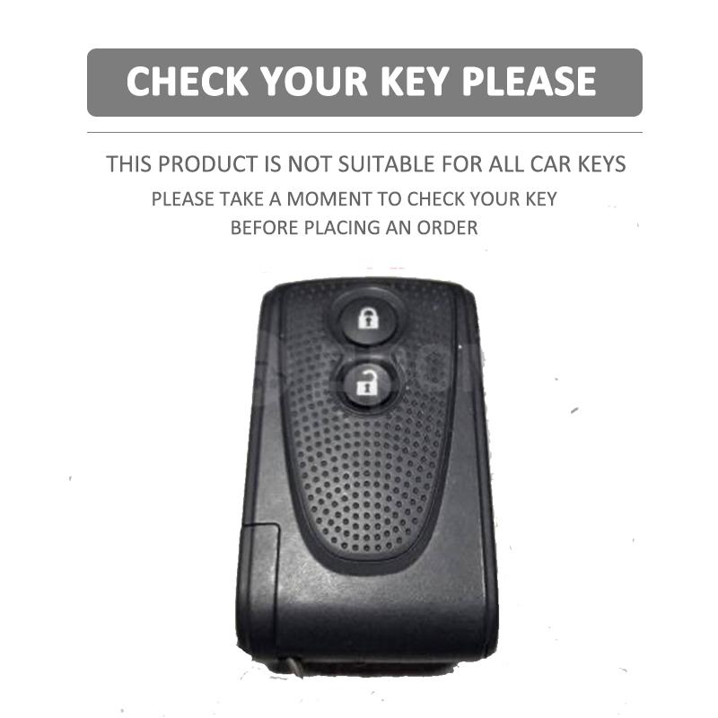 Gummi Auto Schlüsselabdeckung Silikon Schutzhülle für Toyota Prius Hybrid Corolla Prado Daihatsu Move Copen La400k RAV4 Verso Camry