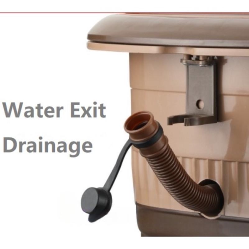 Masażer do stóp SPA Relaksacja stóp Refleksologia Ozon Ziołowa kąpiel Misa do kąpieli Masaż Relaks Detoks Roller Urządzenie do fizjoterapii