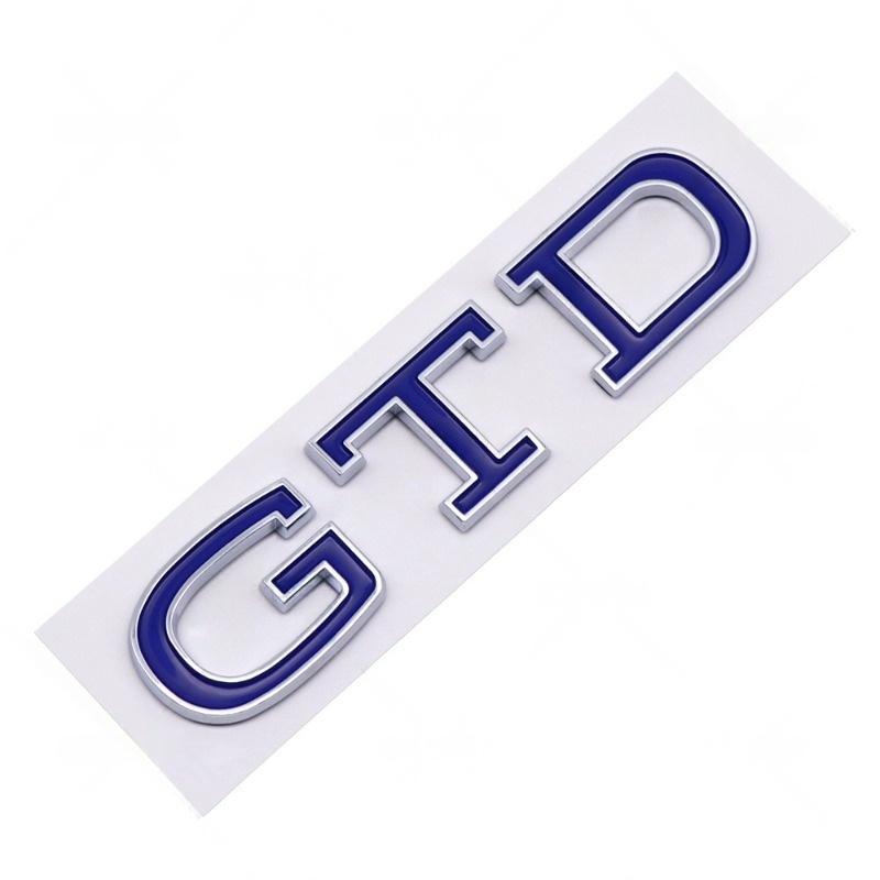 

1 шт. 3D ABS Наклейка на задній багажник автомобіля Логотип GTD Літерні Значки Наклейки Для Golf 4 5 6 7 MK4 MK5 MK6 MK7 Емблема Аксесуари срібний/синій