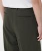 MUSINSA STANDARD Three-Puck Semi-Balloon Slacks [Dusty Khaki]
