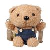 Wear Bear Clothes Shape Plush Single Shoulder Crossbody Bag Animal Gift Fashion