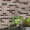 Flexible PET Wall Tiles 3D Gel Faux Mosaic Stickers, Easy Peel & Stick Backsplash Tile Oil-proof Decals for Stove Vintage Brick Wallpaper Kitchen,