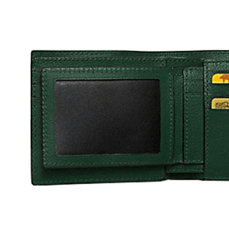 COACH 3 IN 1 Wallet Leather 3 in 1 Card Holder Wallet Regular Men's Army Green 75399-M3Y