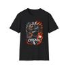 Chicago White Sox Samurai  Flaming Baseball Graphic Unisex T-Shirt| Baseball Team Tee