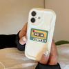 Cartoon Cassette Phone Case for Apple 17 Pro Max/iPhone 16/15/14/13 Pro