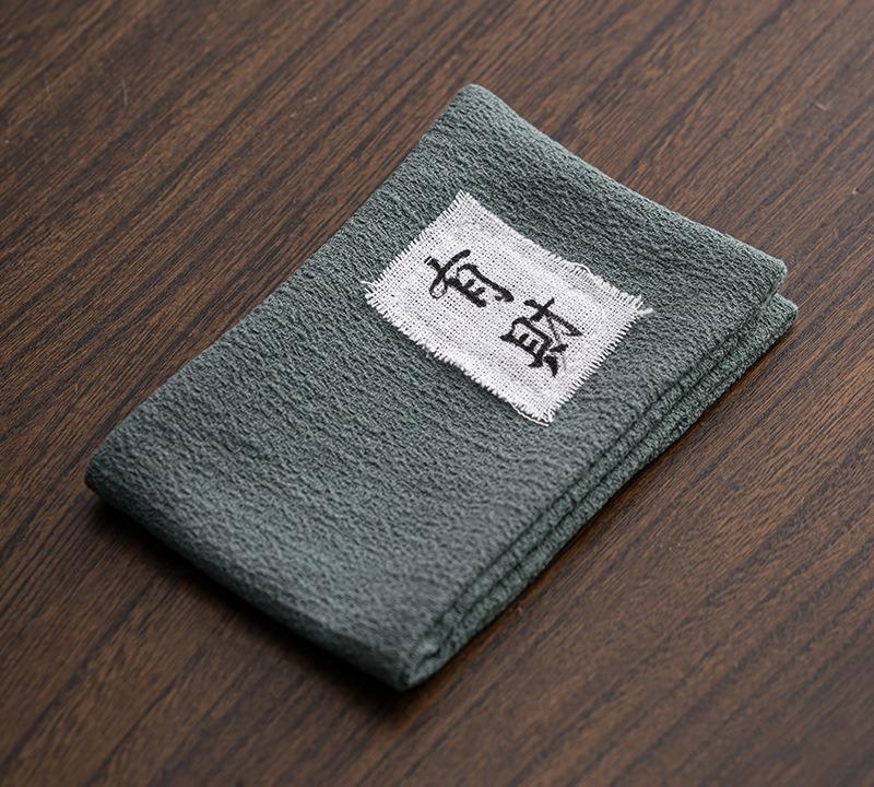 Absorbent Cotton Linen Tea Towel Tea Cloth Home Chinese Creative Tea Mat Tablecloth Tea Table Cloth Tea Mat Tea Ceremony
