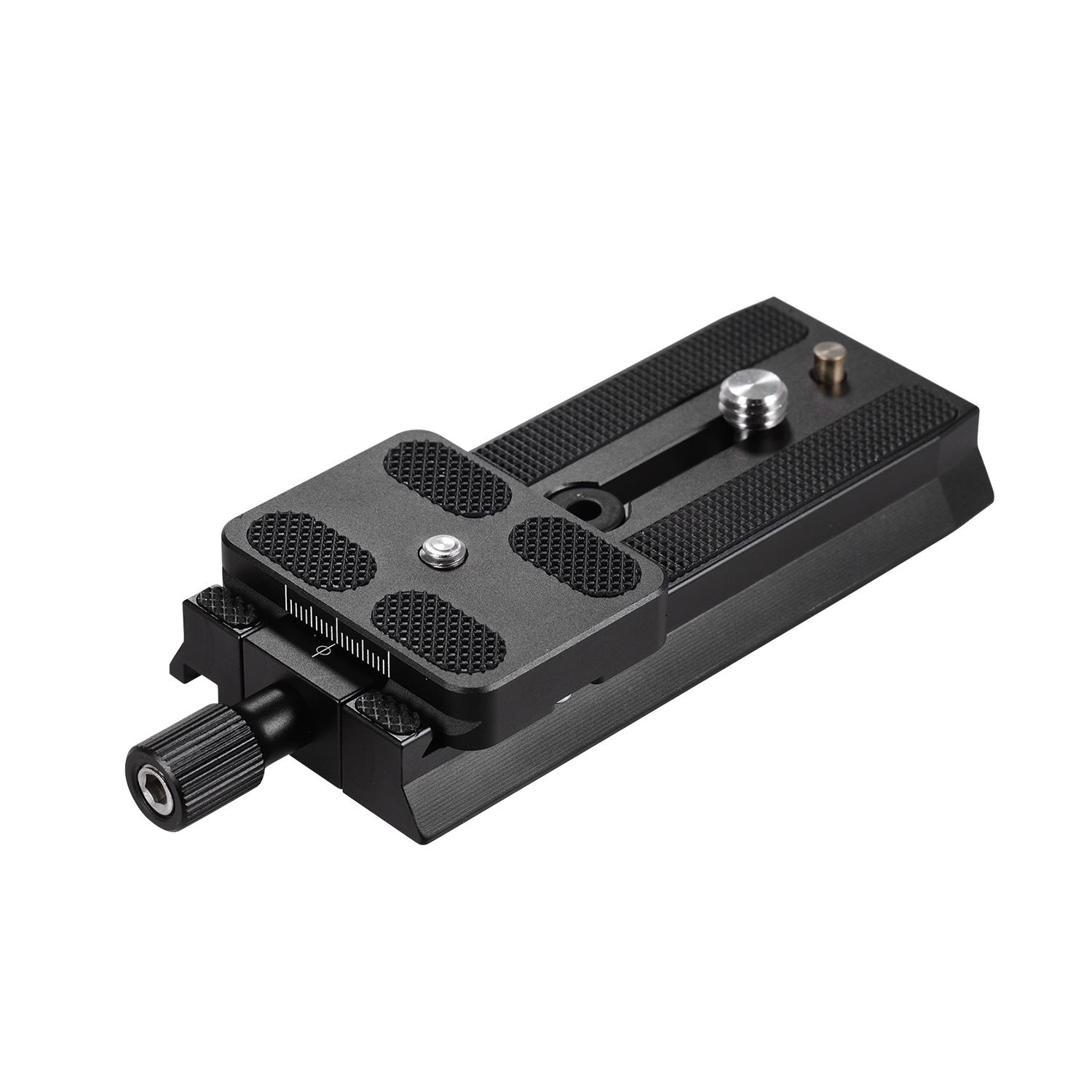 Быстросъемная пластина QRC-01 Пластина QR из алюминиевого сплава с винтами 1/4 дюйма — фото 3