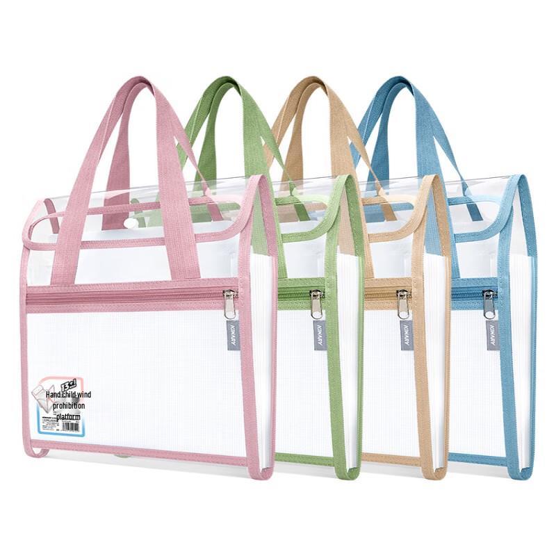 Jindeli A4 PVC Accordion File Bag