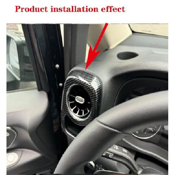 Car Side Air Outlet Decorative Frame For Mercedes-Benz Vito 2024-2025