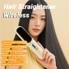 4000mah Hair Straightener Brush Wireless Ion Thermal Comb Portable Heated Styling Brush  Travel