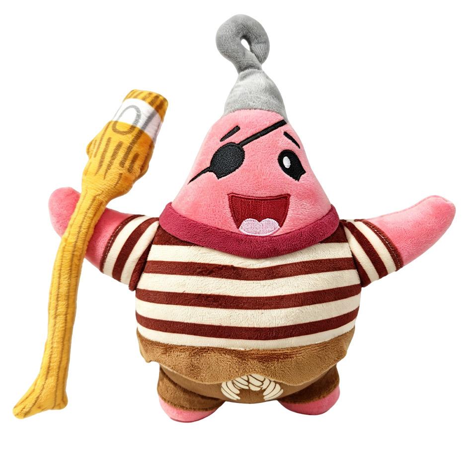 Classic Anime Plushie Doll S-pong-e-bob Squarepants Patrick Star Squidward Eugene Krabs Gary Kawaii Cartoon Stuffed Plush Toy