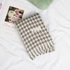 Women's Winter Plaid Imitation Cashmere Tassel Scarf, Thickened Korean Style Neck Warmer