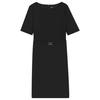 Womens/Ladies Daleah Boat Neck Short-Sleeved Shift Dress