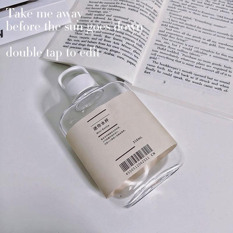 310Ml Small Water Bottle Advertising Cup Simple Portable Water Cup High Temperature Ins High Value Pocket Handy Cup