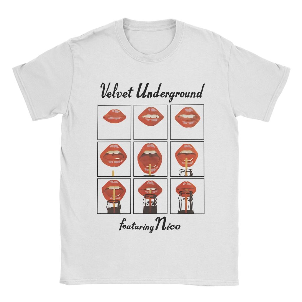 The Velvet Underground Pánské/Dámské Bavlněné Tričko Hip Hop O-výstřih Krátký Rukáv