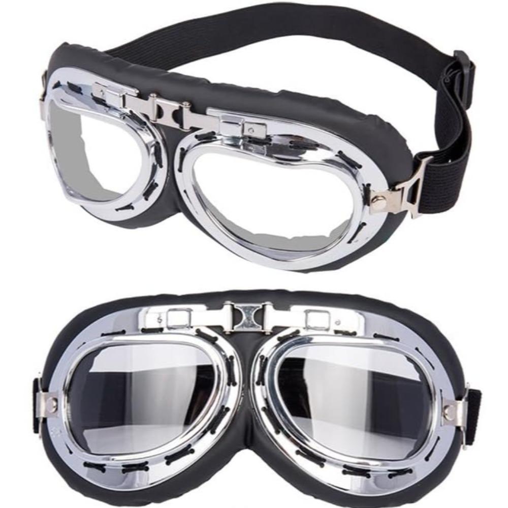 Vintage Pilot Motorradbrille, Burning Man ATV Dirt Bike für Erwachsene