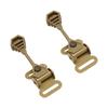 Carry Line Adjustment Buckle, Webbing Quick Adjust Spring Buckle with Two Channel Form for Field Carry Control Use Aid