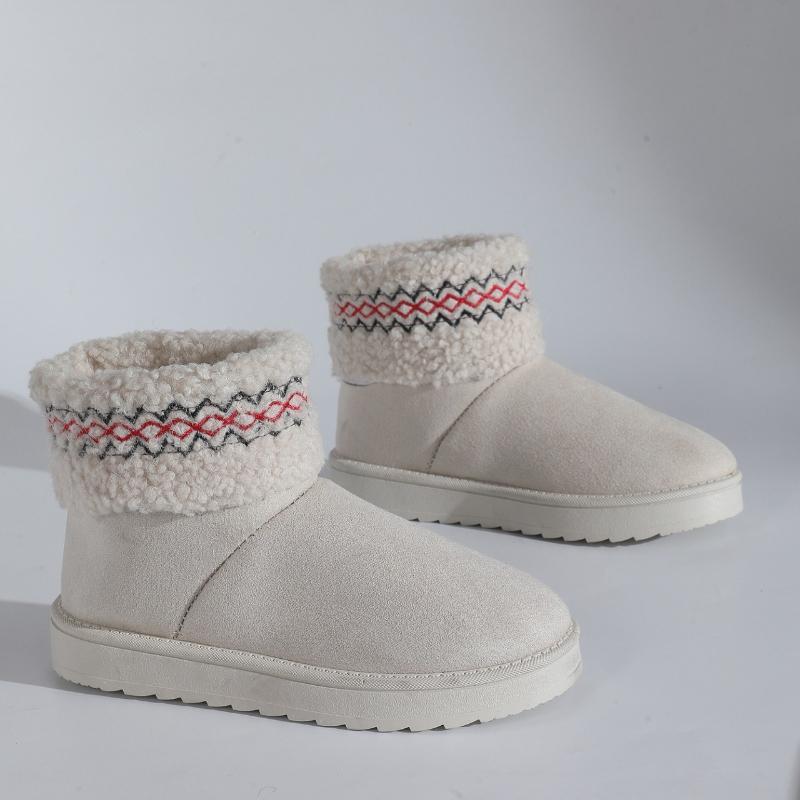 2025 Winter Warm Snow Boots New Large Casual Women's Boots Thickened Short Cotton Shoes High Quality Boots Winter Women's Shoes