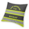 Buckley Los Angeles F.D. 9-1-1 Square Pillowcase Polyester Linen Velvet Creative Zip Decor Home Cushion Cover
