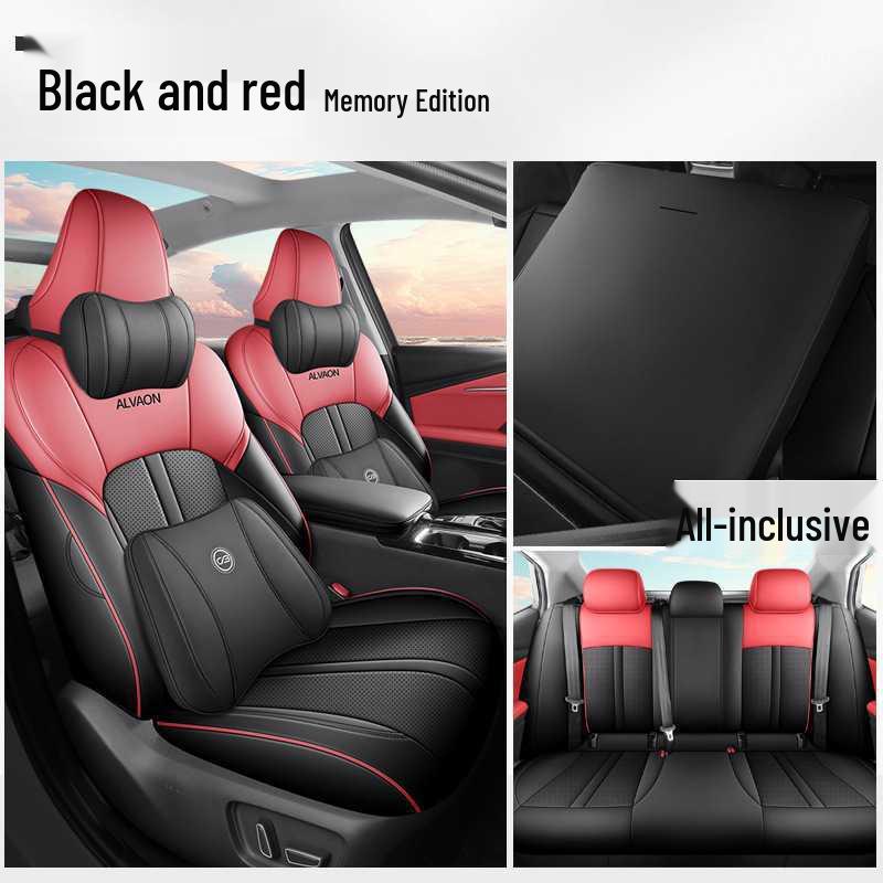 Toyota Avalon Car Seat Cushion - All-Season, Full Coverage, Breathable Leather, Hybrid Compatible