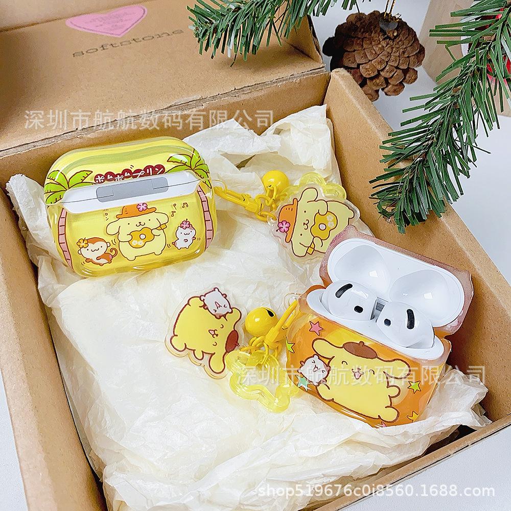 Cartoon jade cinnamon dog suitable AirPods pro1 protective case AirPods 1 apple earphone cover 1 generation 1 generation pro1
