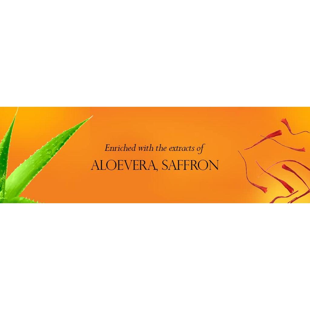 Sonniges Safran Gold Gesichtscreme 100g Packung 1 | Revitalisiert fahle Haut, Erhält die Elastizität, Gleicht den Hautton aus für Frauen