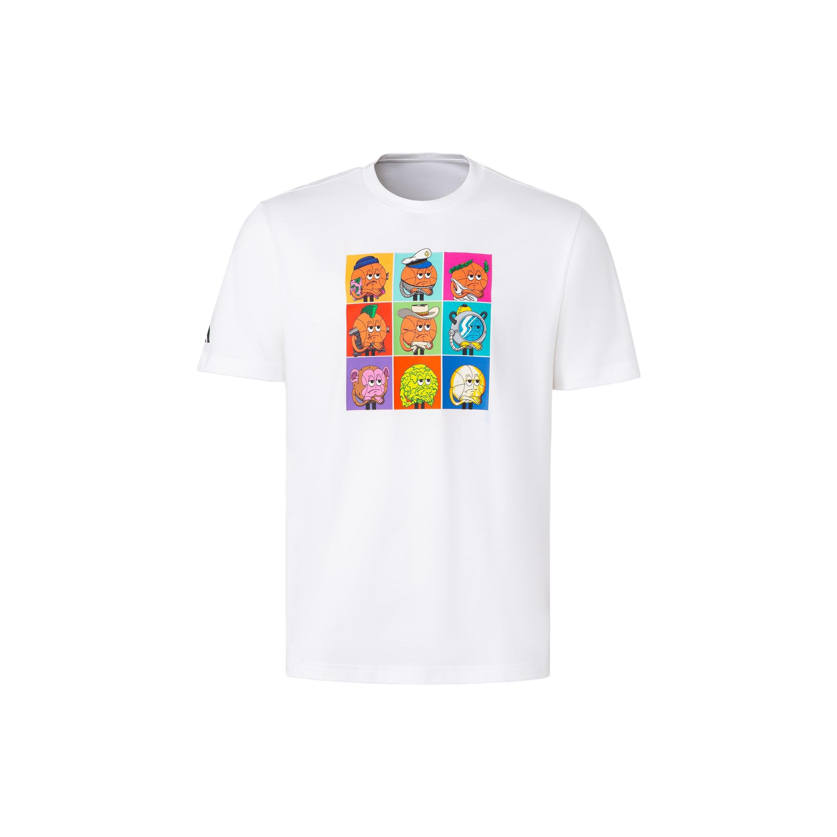 adidas Metaverse Lil  Stripe PFP Tee  White  Men s IS0401 XL