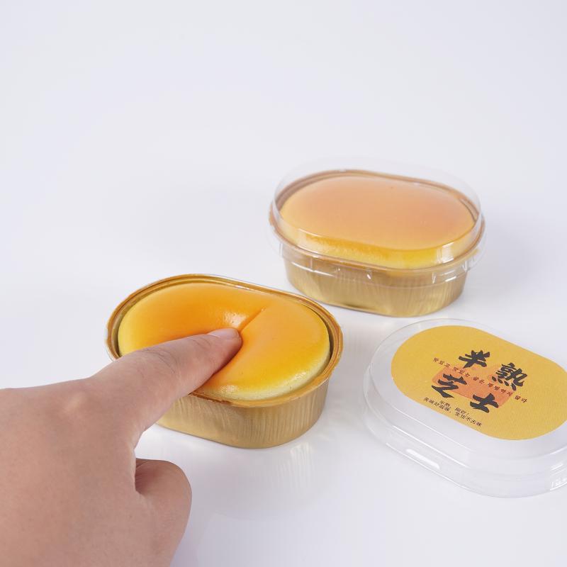1Pcs Stress Relief Slow Rising Sensory Fidget Toys For Anxiety Adhd Autism Cheese Bread Squeeze Toy For Kids Adults