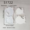 Whale Shape Silicone Candle Molds for Making Candle Soap Making Mold Sea Animal Silicone Candle Molds for Epoxy Resin