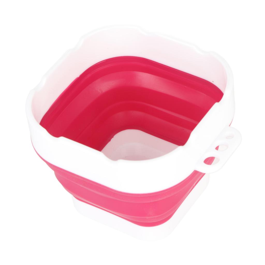 Collapsible Paint Brush Washer Professional Thickened Bottom Silicone Paint Brush Bucket for Beginners with Scrubbing Board