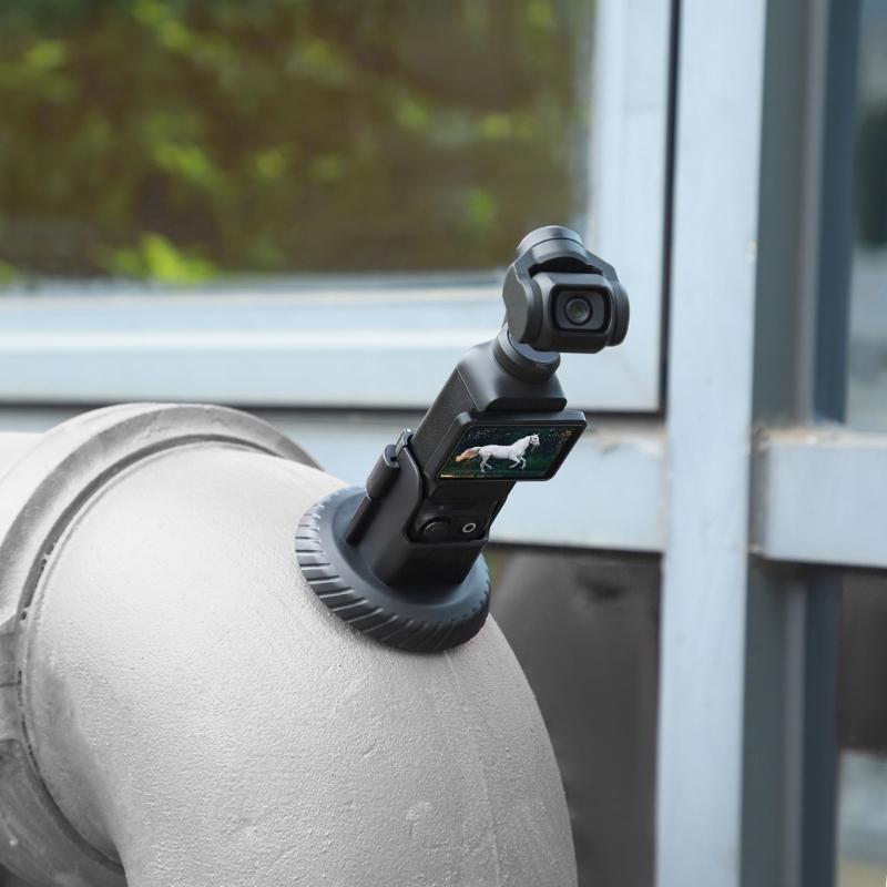 Magnetic Mount for Pocket 3 Featuring High Strength Magnets and NonSlip Silicone Bottom for Safe Filming