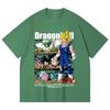 230 Gsm 100% Cotton Dragon Ball V6 Majin Vegeta Print Unisex Heavy Cotton T Shirt