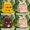 Sesame Baby Cartoon Kids School Backpack With Reflective Safety Night Light For Toddlers