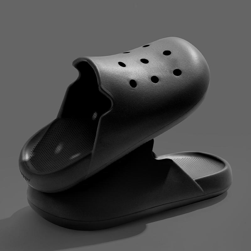 

New Women Summer Cloud Soft EVA Slippers Home Outdoor Solid Color Beach Bedroom Shoes Ladies Bathroom Non Slip Sandals