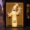 Inflatable Halloween Decoration, Freestanding Pumpkin Face