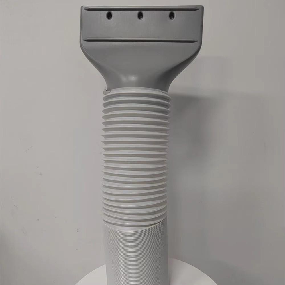 Flat Exhaust Pipe Flat Joint Air Conditioner Window Duct Tools Spare Part Air Conditioning Outlet Pipe Connector
