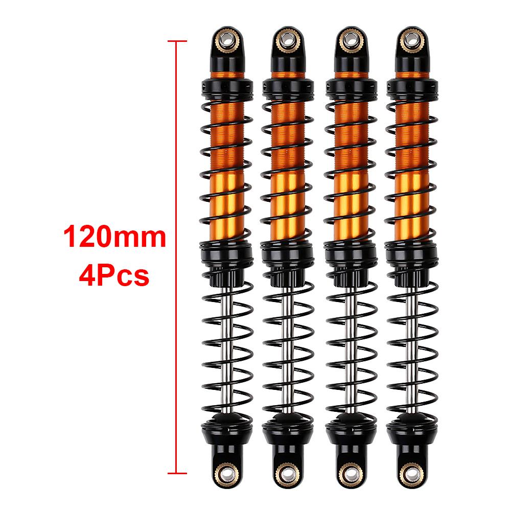 Amortisseur en Métal Injora 708090100110120Mm Amortisseur à Huile Pour Voiture RC Crawler 110 Axial Scx10 90046 Axi03007 Trx4 Trx6