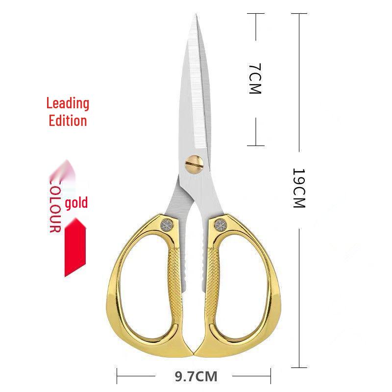 K82 Stainless Steel Alloy Kitchen Scissors for Chicken Bones - Household and Craft Use