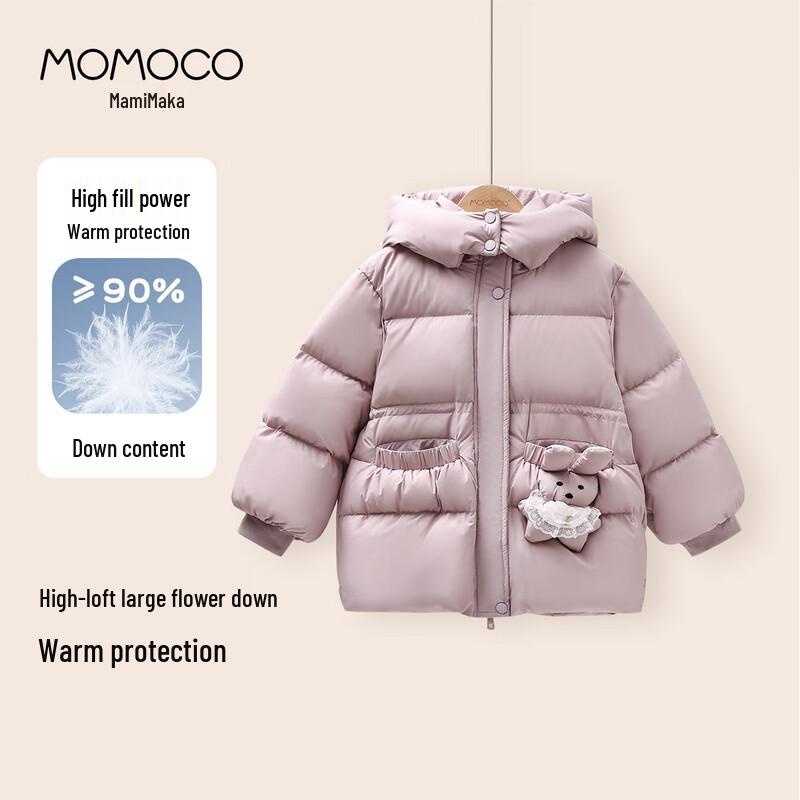 MOMOCO Girl s Little Rabbit Down Jacket 140