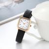 Casual Leather Strap Quartz Wristwatches Simplicity Square Quartz Watch Women's Watch  Women Gift
