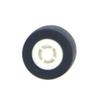 5x Black Rubber Bearing Roller Guide Pulley Wheel Pinch Roller 13x6x2mm for  RS-CH770 RS-BX501