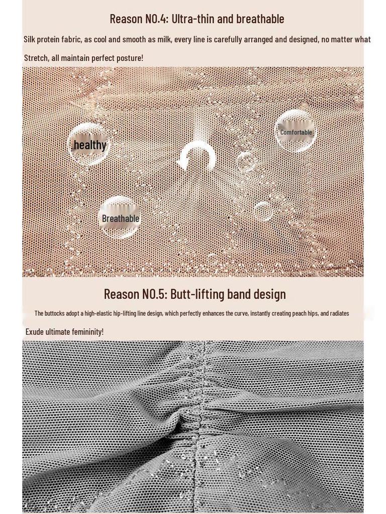 Seamless High-Waist Body Shaper: Slimming Abdomen Control & Hip Lift Panties for Women