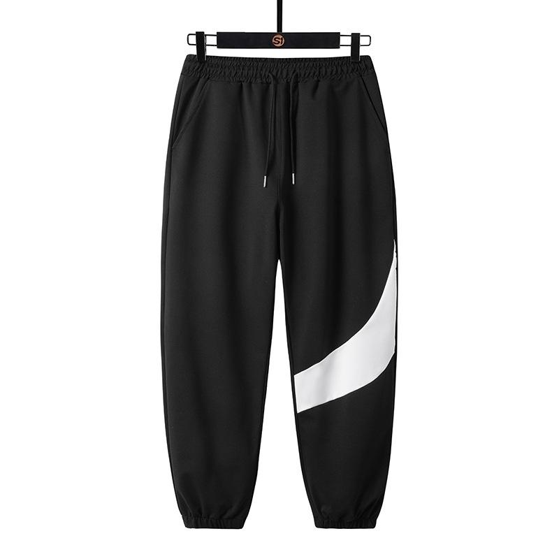 Autumn Casual Hooded Sweatshirt Sports Leg Tied Pants Set