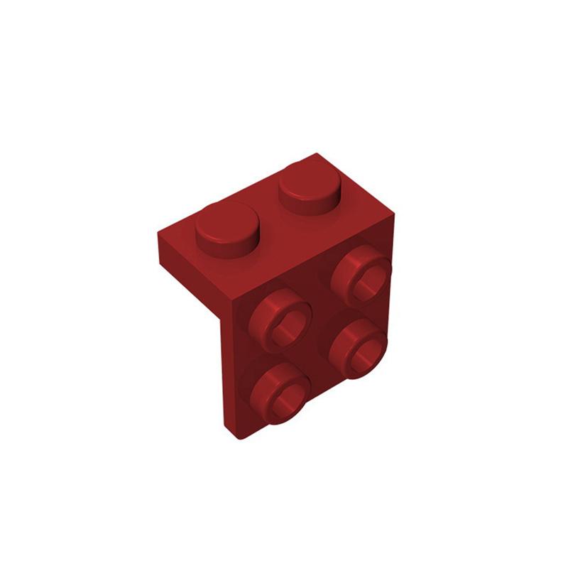 

Non-Toxic 10Pcs 44728 Bracket 1X2-2X2 Building Blocks Moc 2+4 Right Angle Parts Compatible With Bricks Children Assembly Toys 10PCS