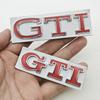 2026 Hot For VOLKSWAGEN VW 3D High-Quality Chrome Metal Logo GTI Emblem Car Trunk Sticker Badge For VW Golf 8/Polo/Jetta/Tiguan/