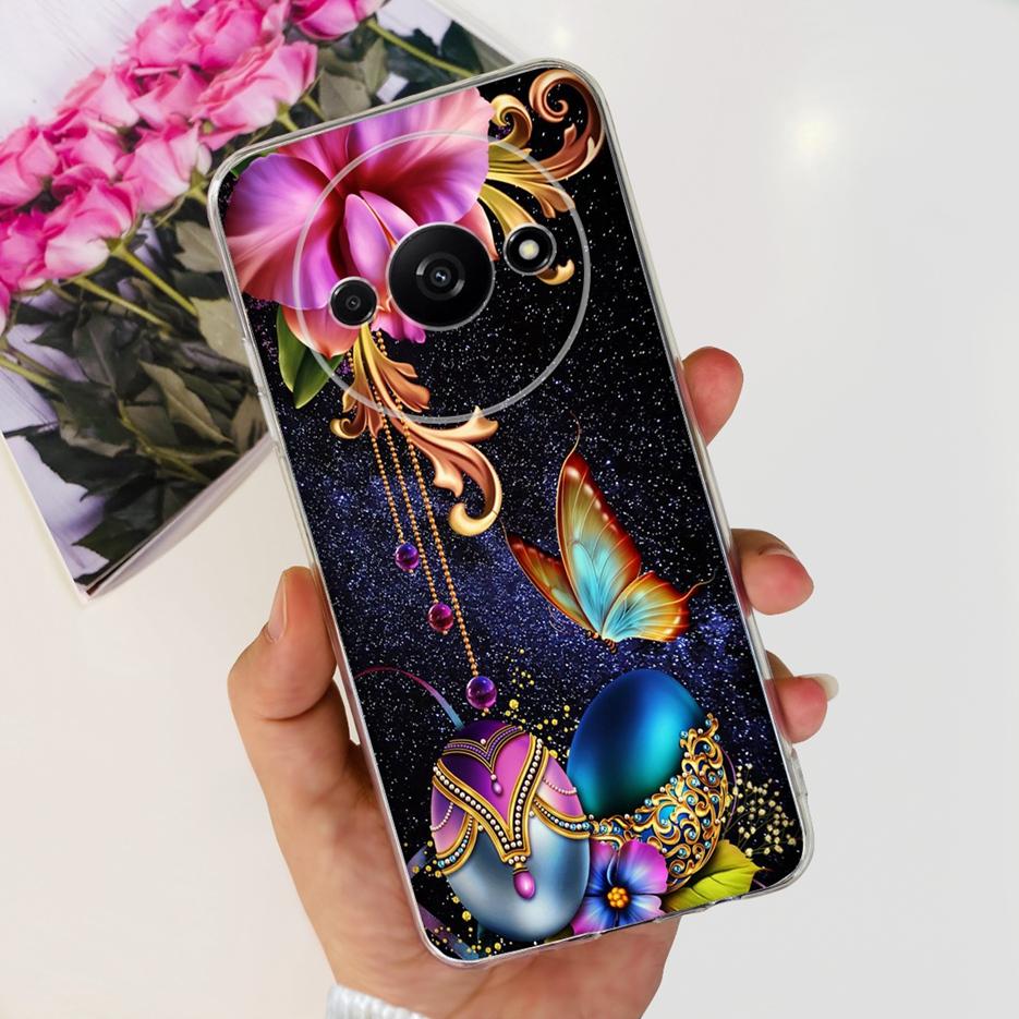 For Xiaomi Redmi A3 Case Cute Fashion Painted Cover Soft Silicone Protective Shell For Xiaomi Redmi A3 RedmiA3 Phone Case Bumper