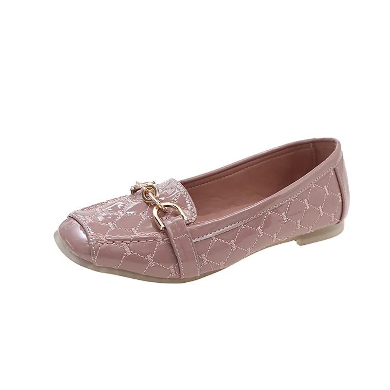 2024 Classic Breathable Shallow Mouth Versatile Casual Shoes Spring and Autumn Women's Comfortable Soft Bottom Flat Shoes